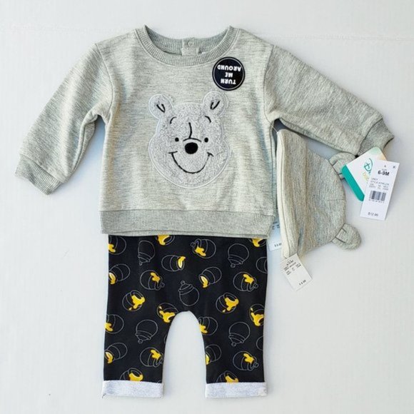Disney Baby Winnie the Pooh Set sz 6/9M - Picture 1 of 7
